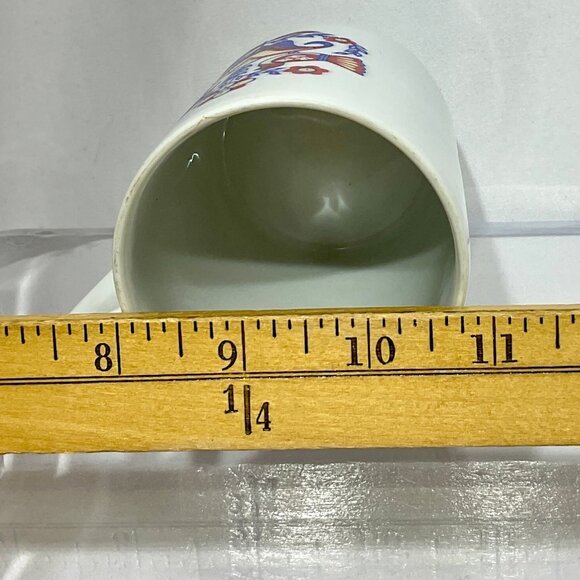 Vintage Berggren Swedish Folk Art Mug Birds & Tulips 3/$17 - Picture 8 of 8